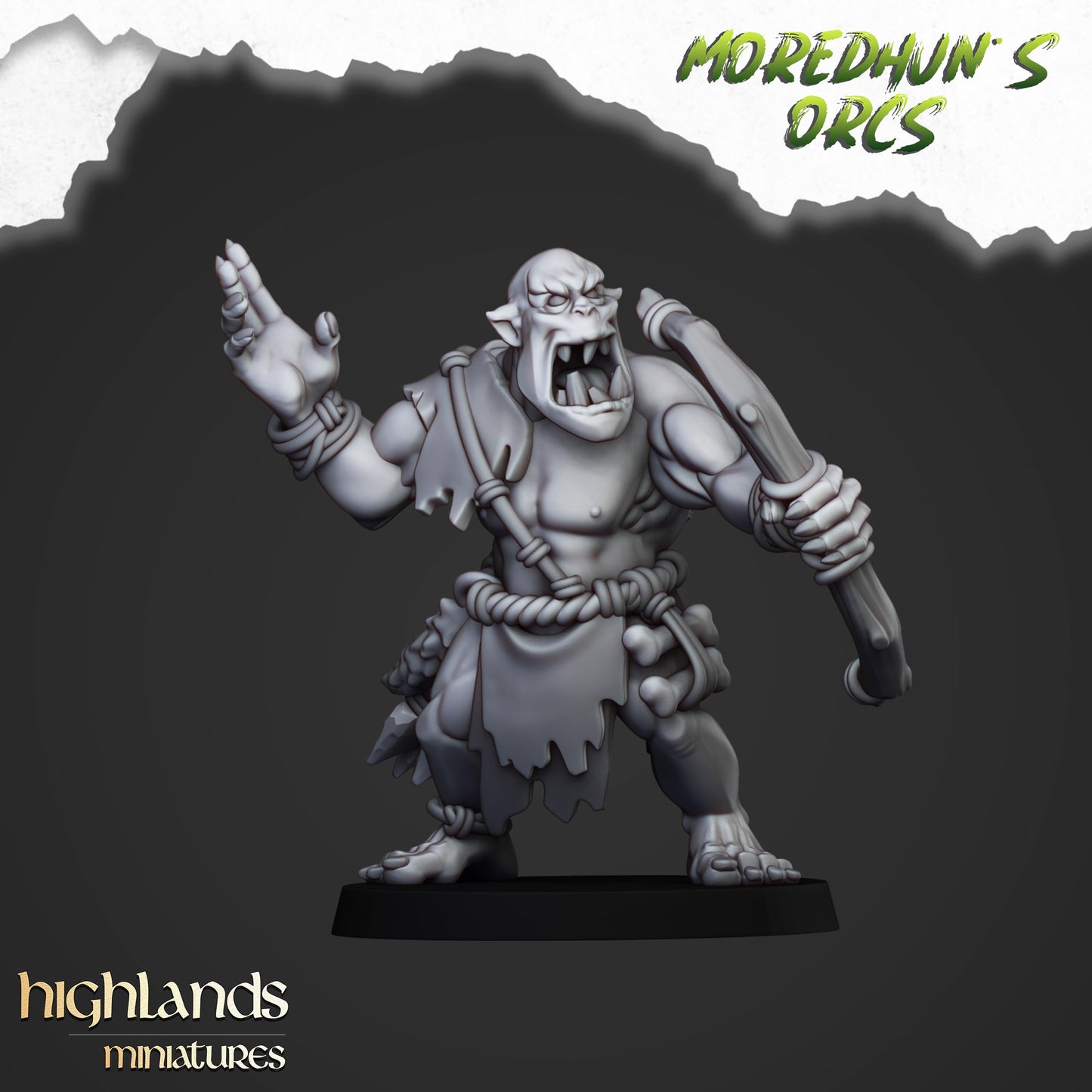 Orques des cavernes - Miniatures des Highlands