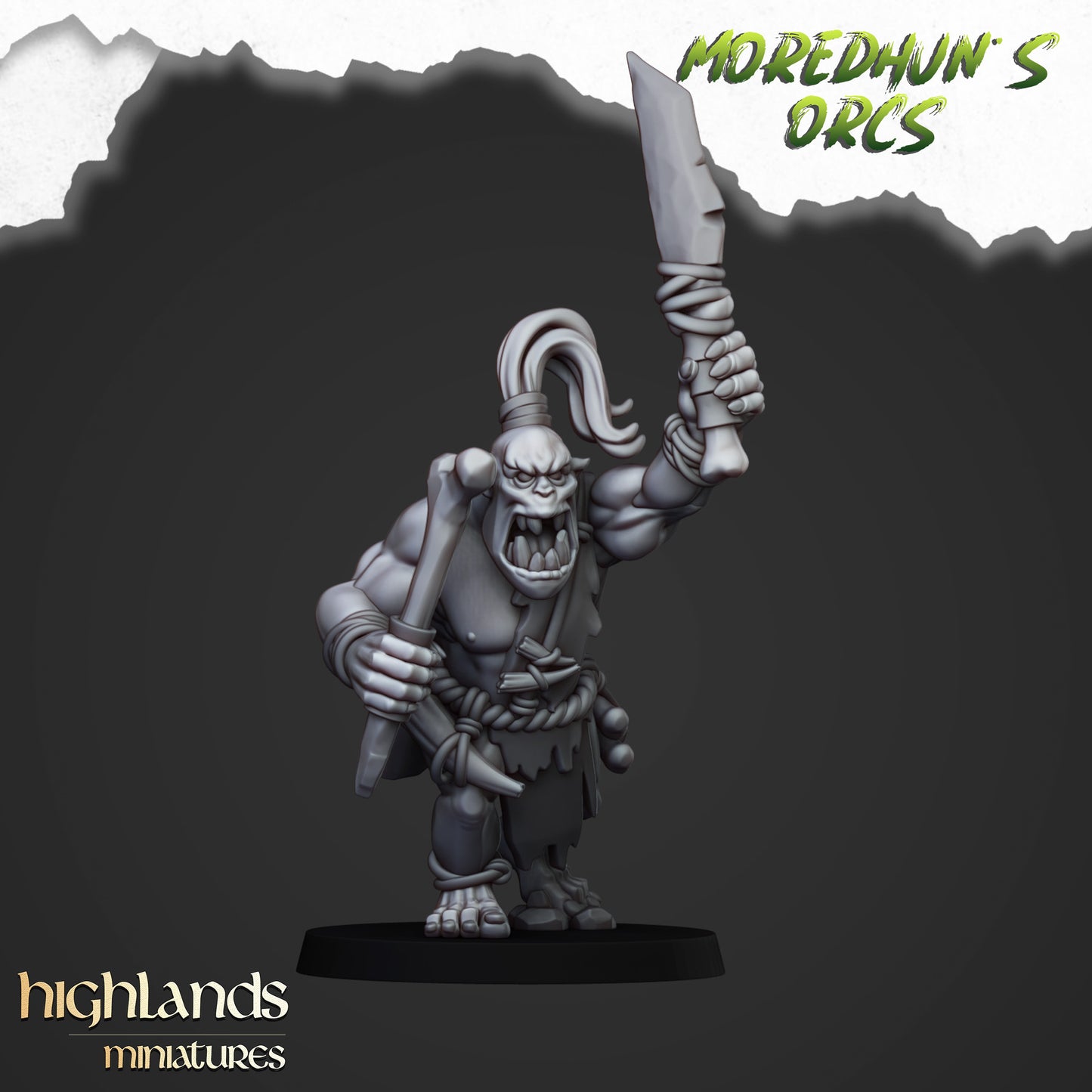 Orques des cavernes - Miniatures des Highlands