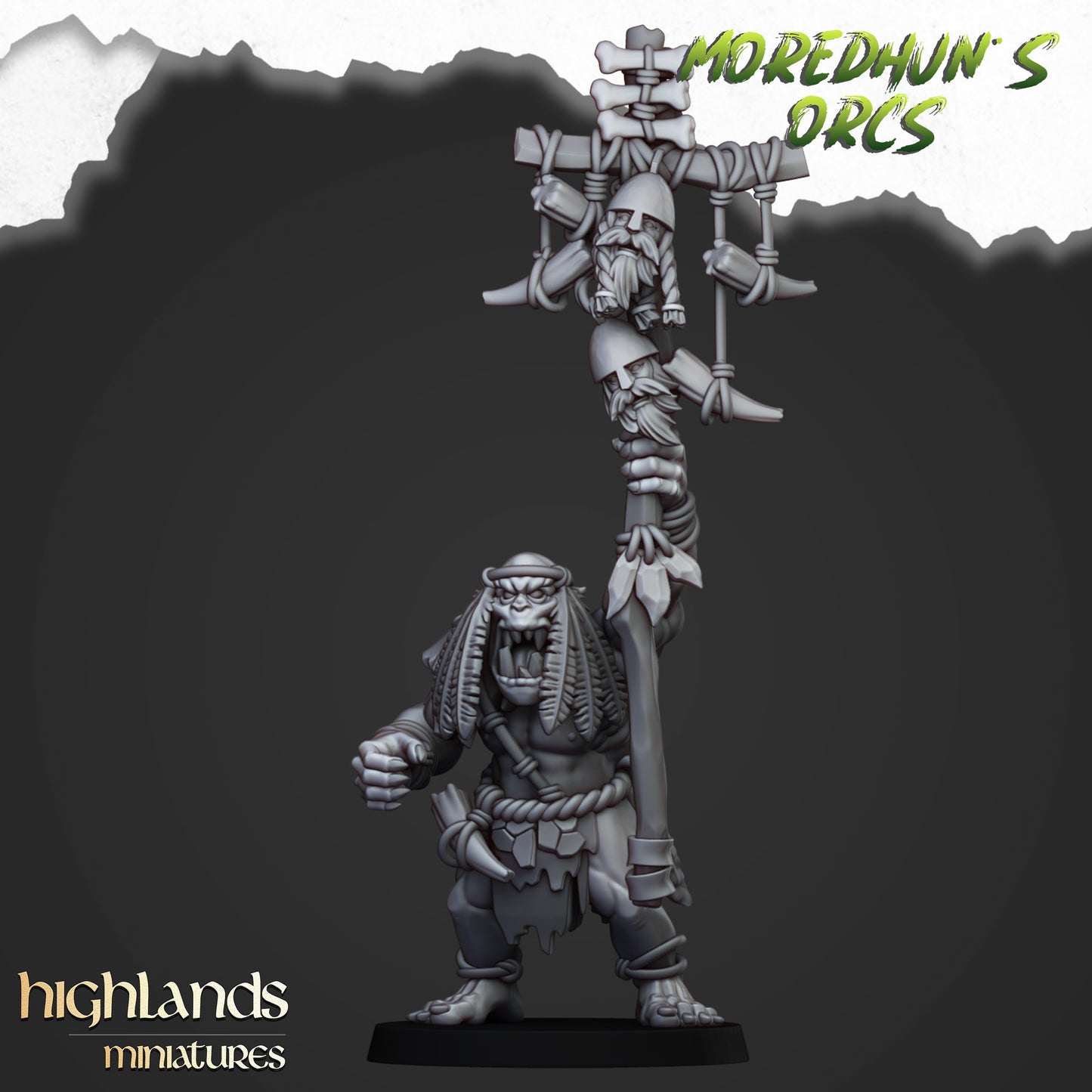 Cave Orcs - Highlands Miniatures