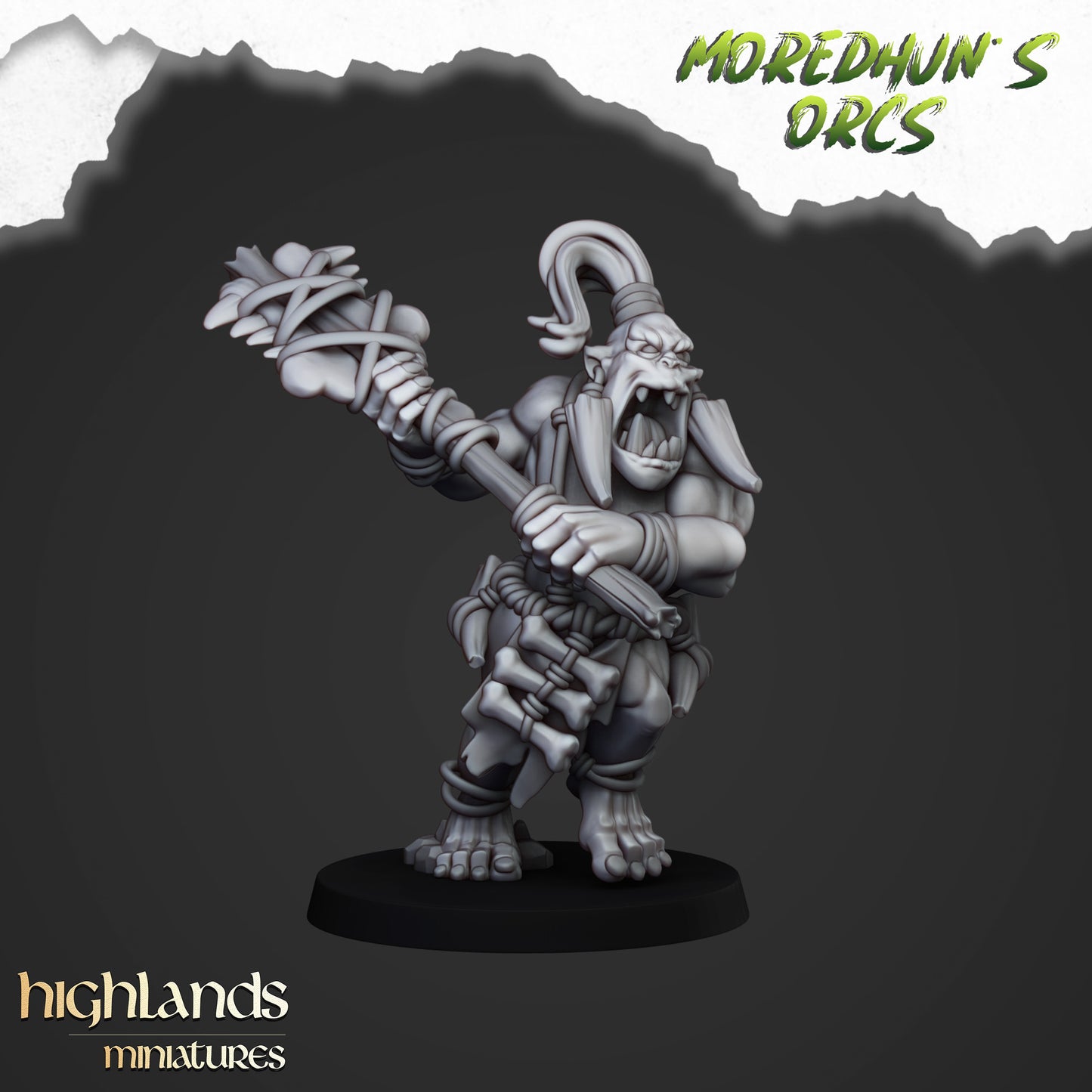 Orques des cavernes - Miniatures des Highlands