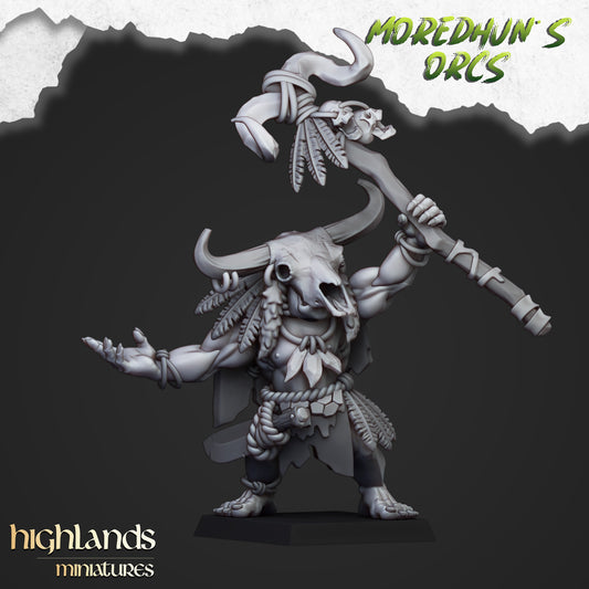 Chaman des cavernes orques - Highlands Miniatures