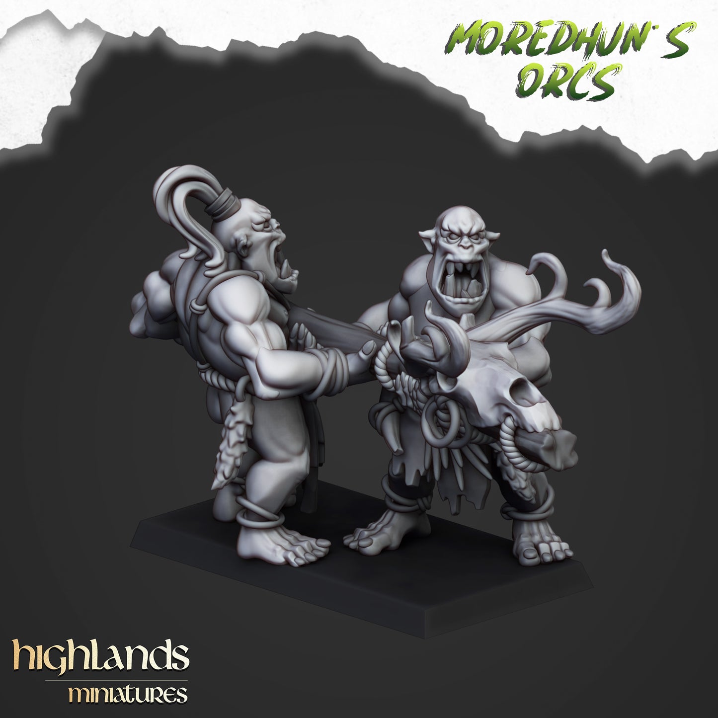 Cave Orcs - Highlands Miniatures