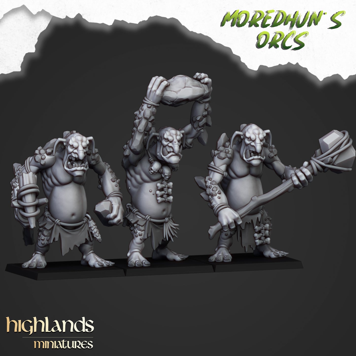 Trolls des cavernes - Highlands Miniatures