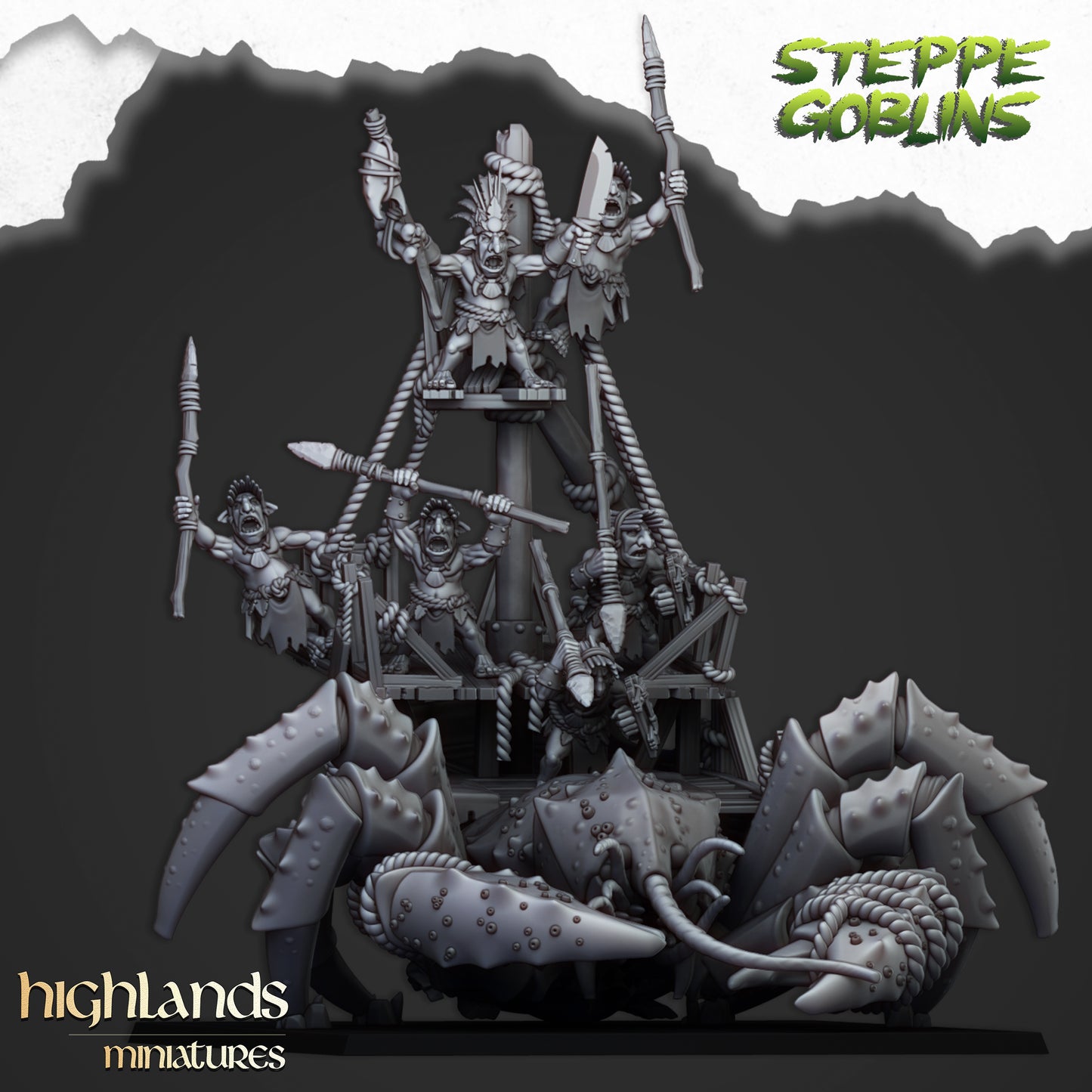 Coast Goblin Giant Crab - Highlands Miniatures