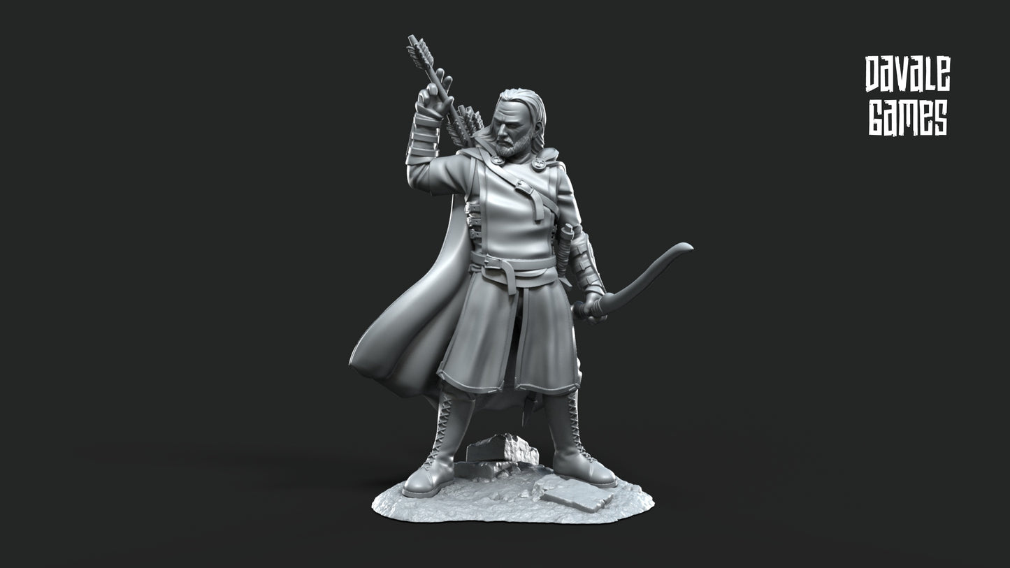 Damord, Captain of Rangers - Grey Castle - Davale Games