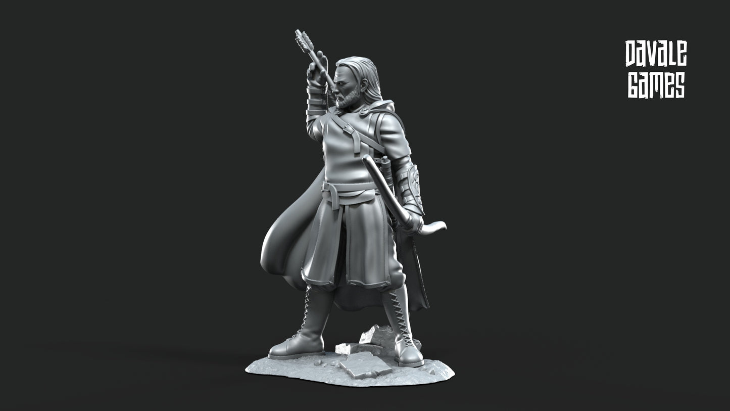 Damord, Captain of Rangers - Grey Castle - Davale Games