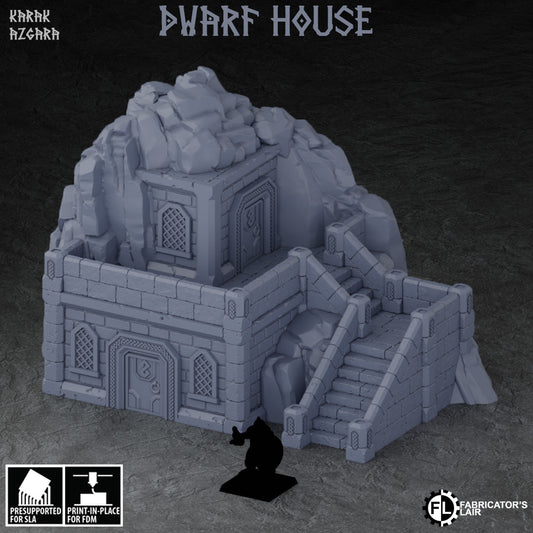 Large Dwarf House - Scenery - Karak Azgara - Fabricator's Lair