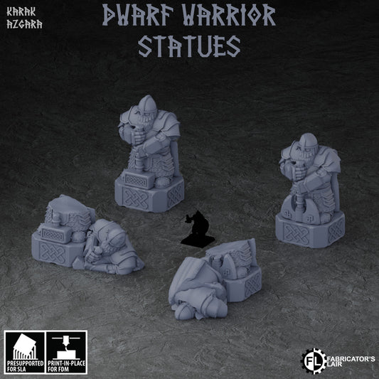 Dwarf Warrior Statues - Scenery - Karak Azgara - Fabricator's Lair