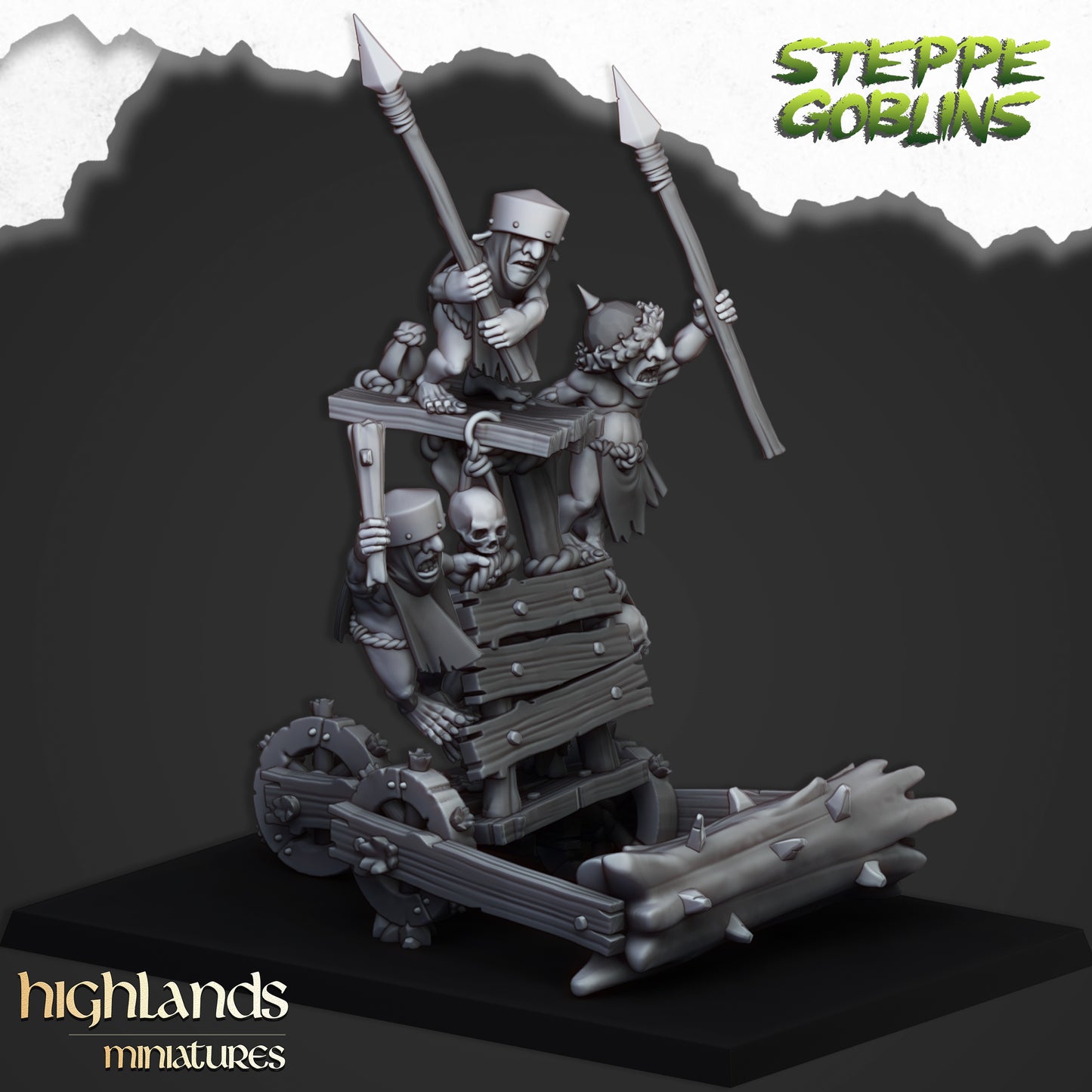 Rouleau des Goblors des steppes - Highlands Miniatures