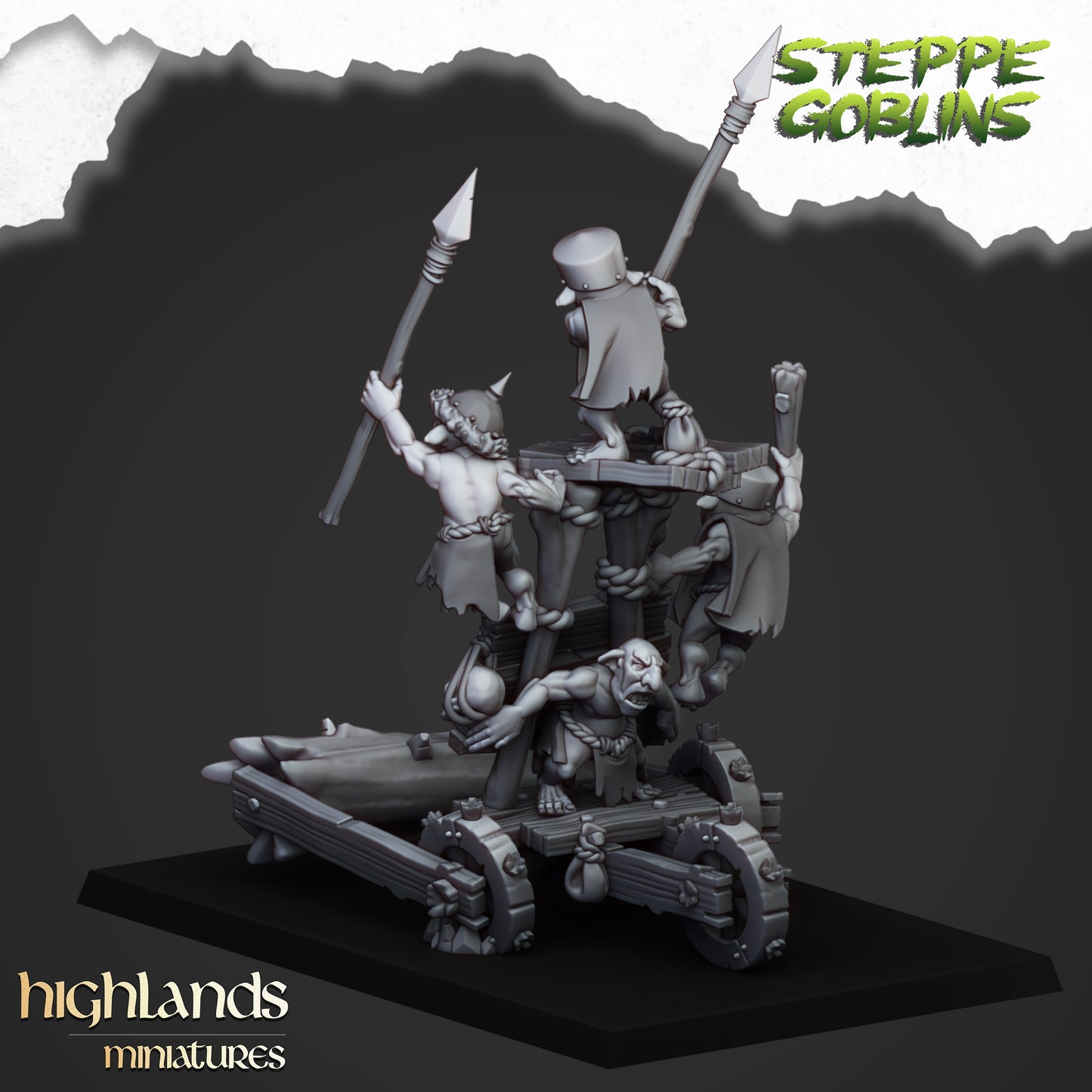 Rouleau des Goblors des steppes - Highlands Miniatures