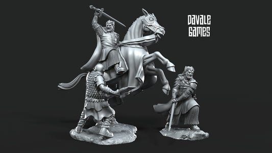 High King of Grey Castle on Foot and Mounted - Davale Games