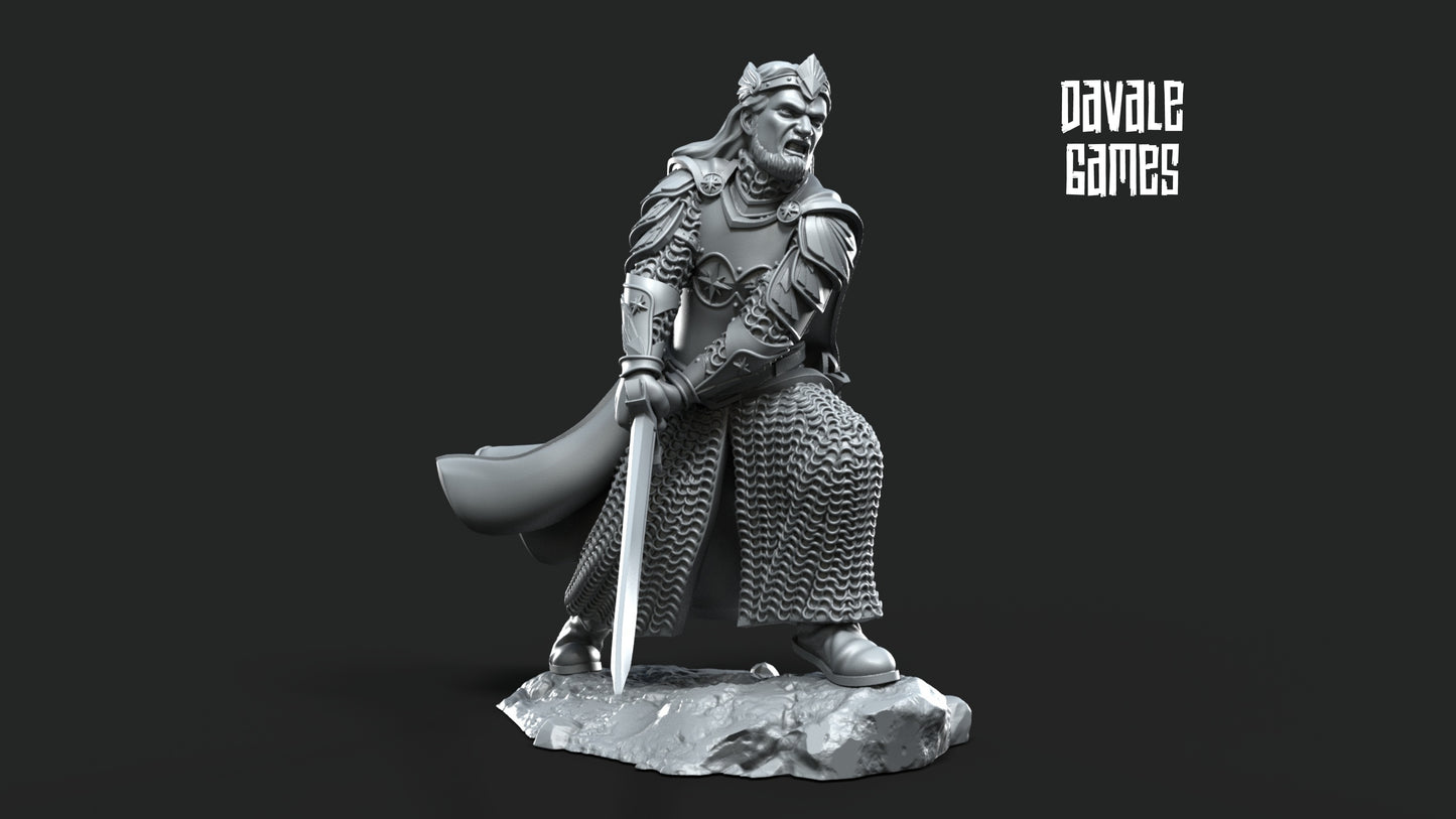 High King of Grey Castle on Foot and Mounted - Davale Games