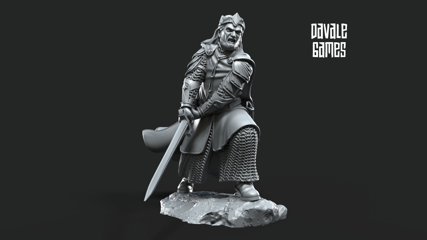 High King of Grey Castle on Foot and Mounted - Davale Games