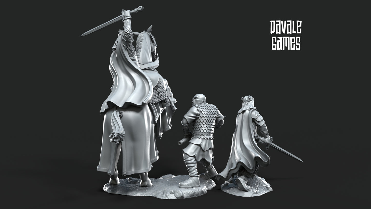 High King of Grey Castle on Foot and Mounted - Davale Games