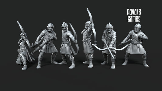 6x Roman Archers - Historical - Davale Games