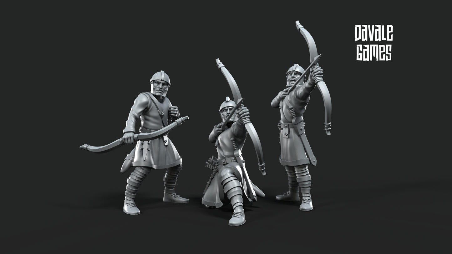 6x Roman Archers - Historical - Davale Games