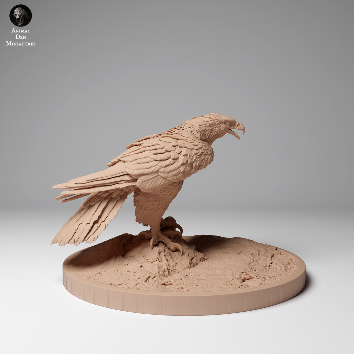 Golden Eagle Standing - Animal Den Miniatures