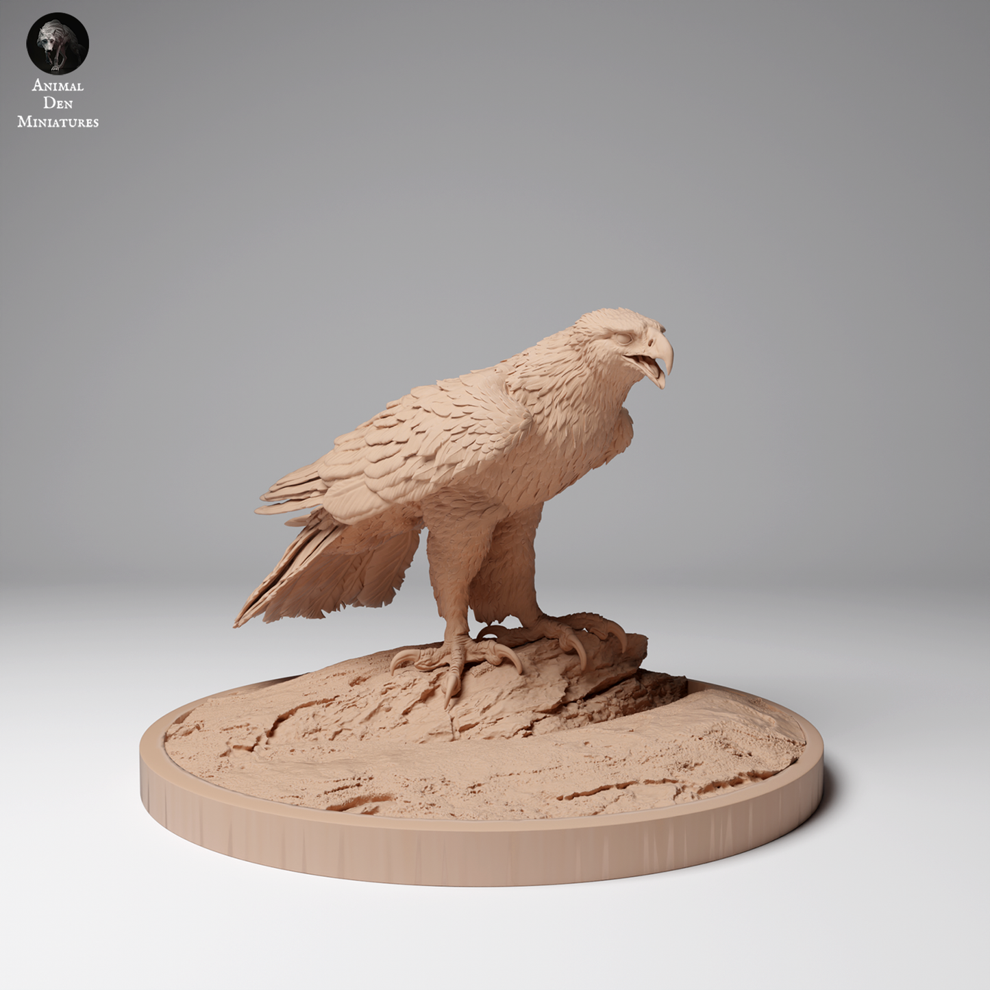 Golden Eagle Standing - Animal Den Miniatures