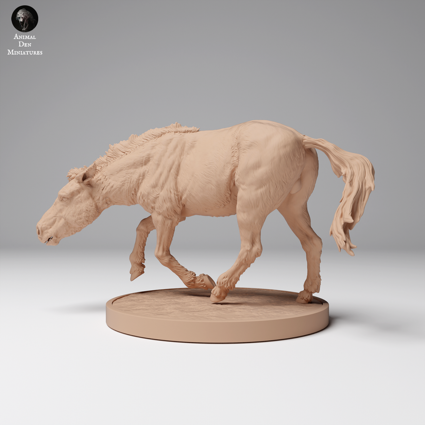 Przewalski's Horse Running - Animal Den Miniatures