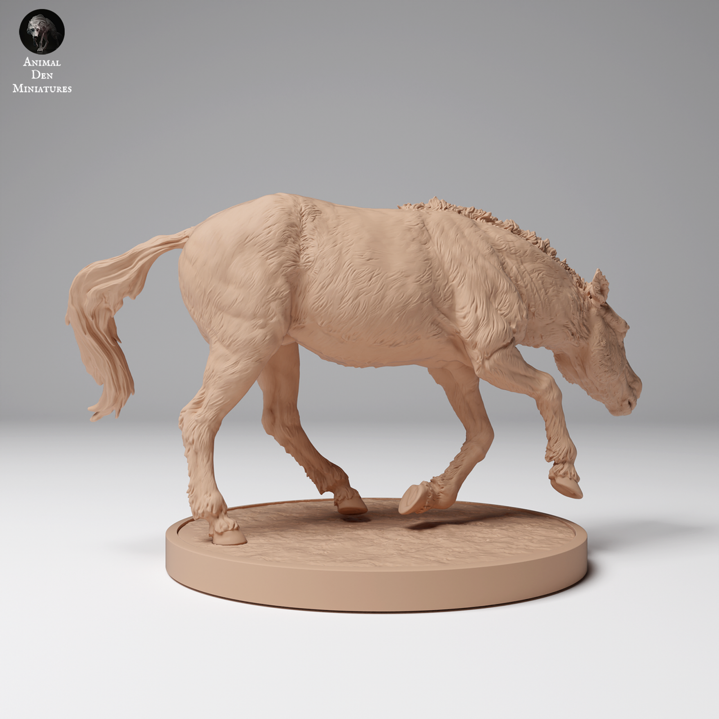 Przewalski's Horse Running - Animal Den Miniatures