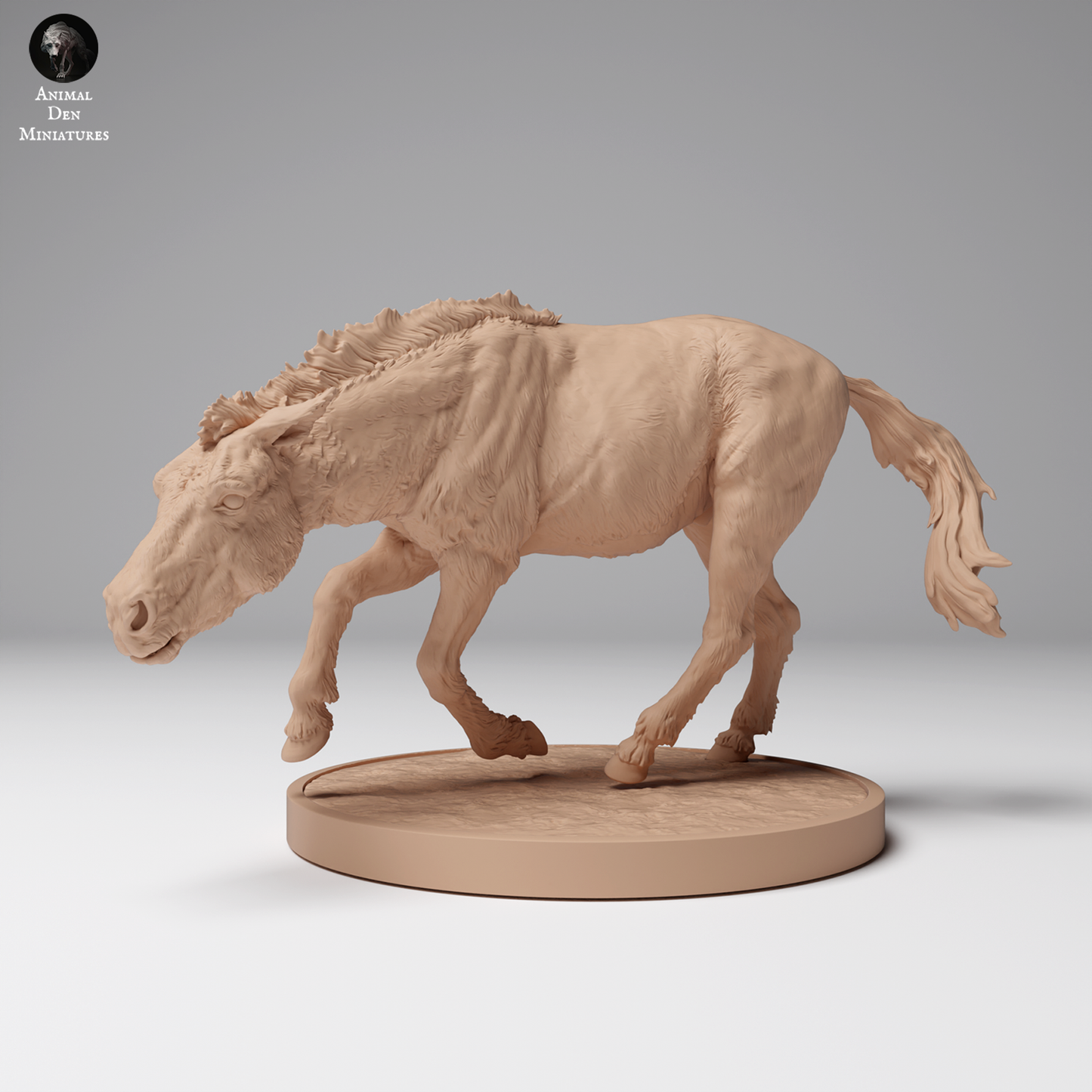 Przewalski's Horse Running - Animal Den Miniatures