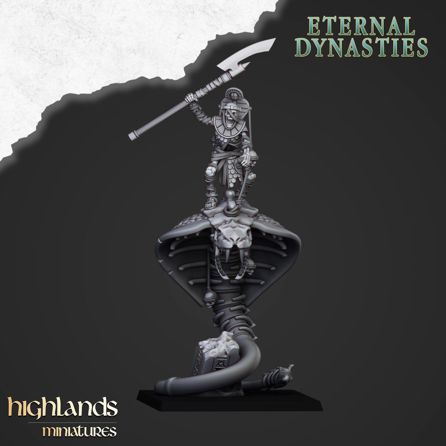 Mounted Ancient Guard - Eternal Dynasties - Highlands Miniatures