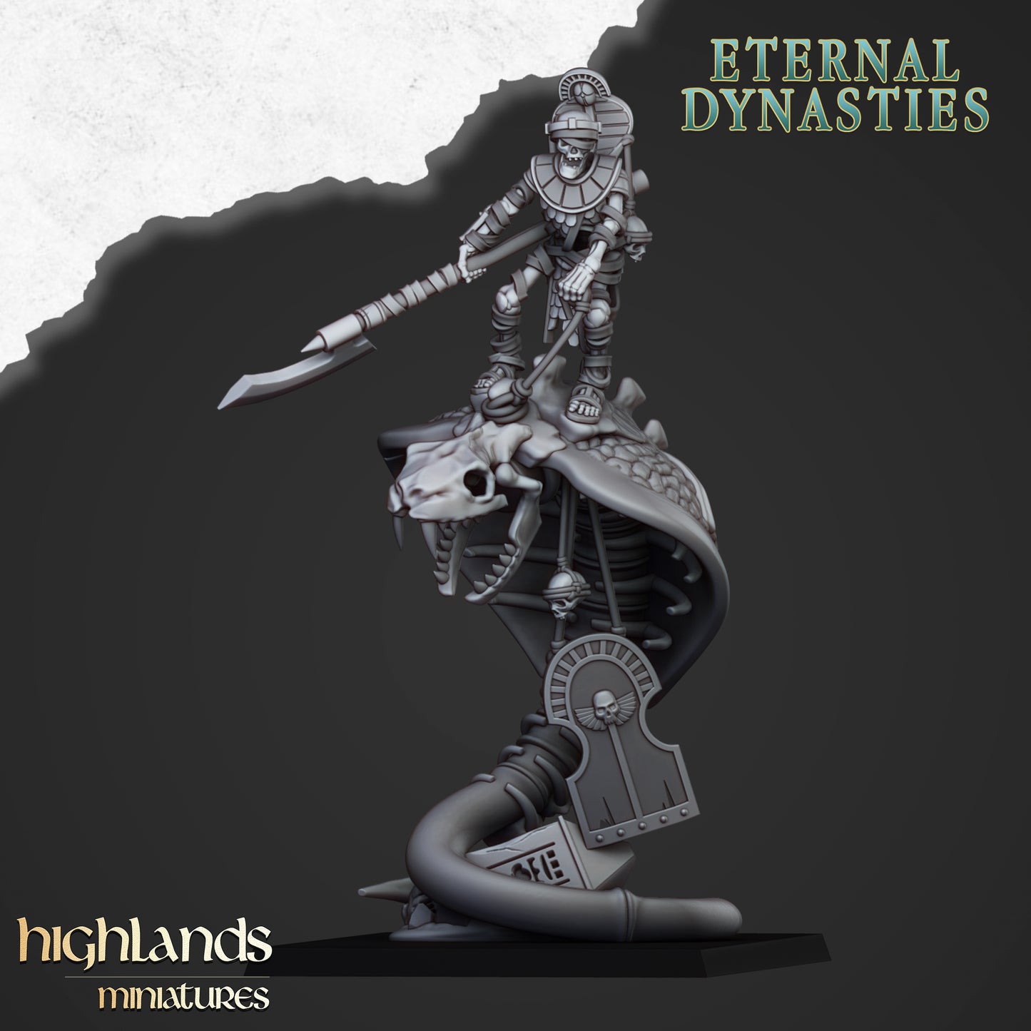 Mounted Ancient Guard - Eternal Dynasties - Highlands Miniatures