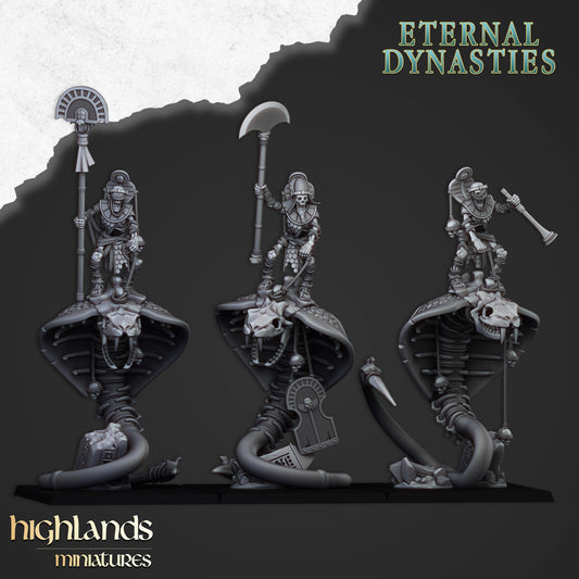 Mounted Ancient Guard - Eternal Dynasties - Highlands Miniatures