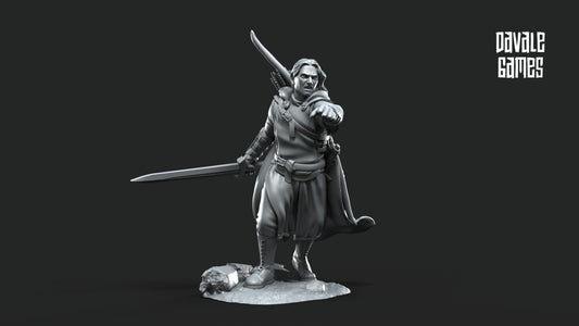 Madir, Captain of Rangers - Grey Castle - Davale Games