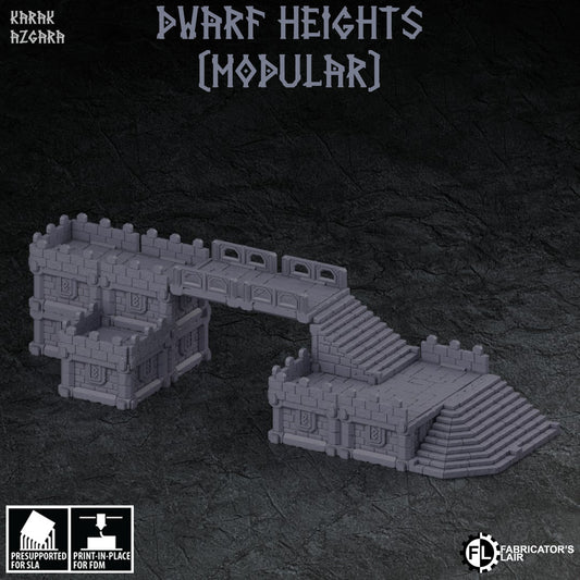 Dwarf Heights (Modular Elevated Platform) - Scenery - Karak Azgara - Fabricator's Lair