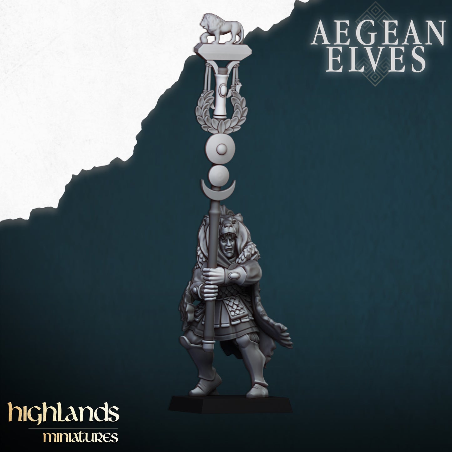 Nemean Lions - Aegean Elves - Highlands Miniatures