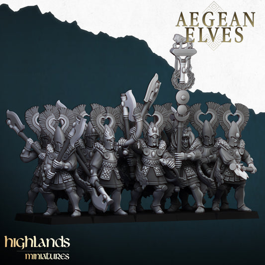 Nemean Lions - Aegean Elves - Highlands Miniatures