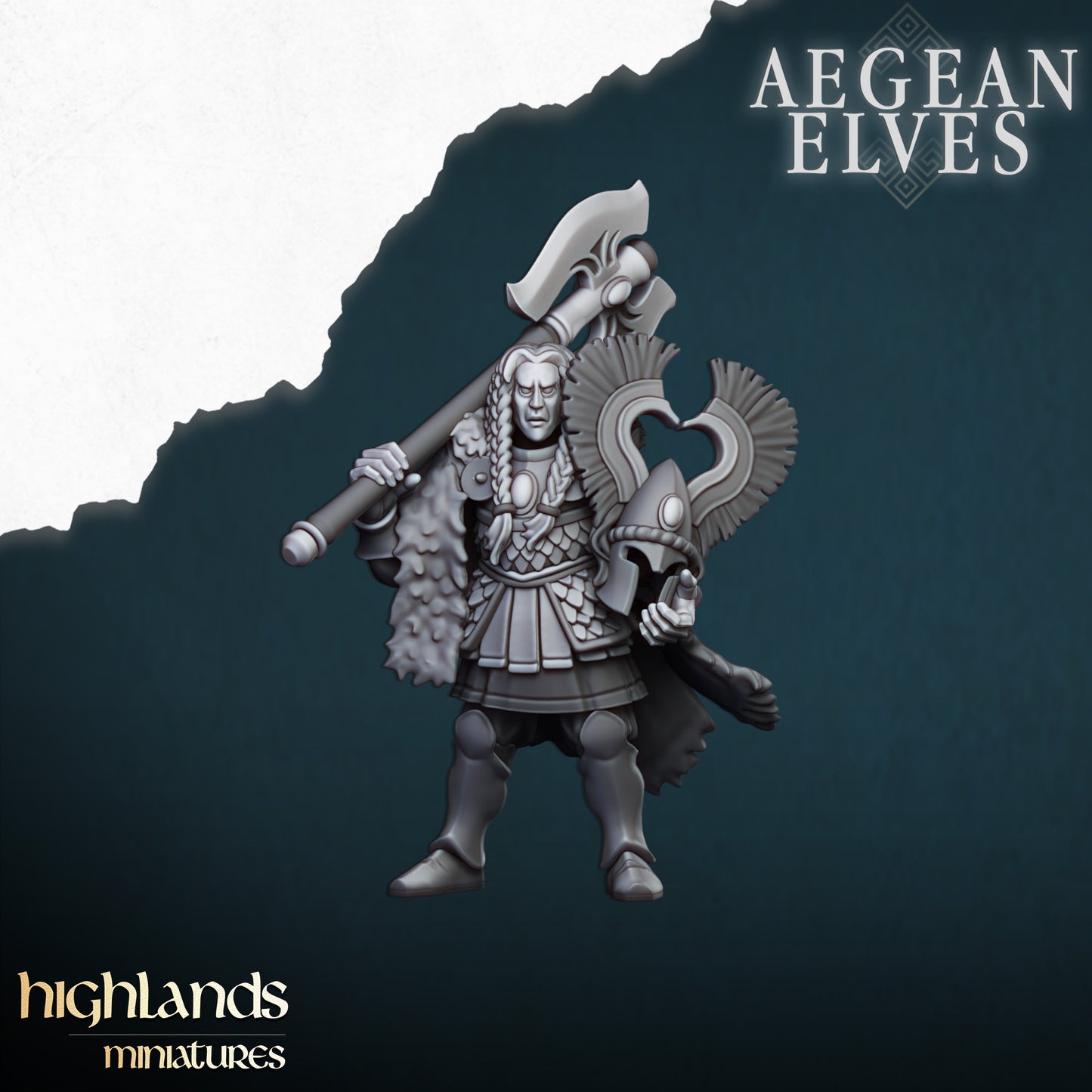 Nemean Lions Chariot - Aegean Elves - Highlands Miniatures