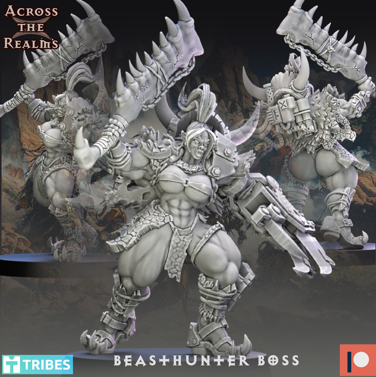 1x Beasthunter Boss- Across the Realms