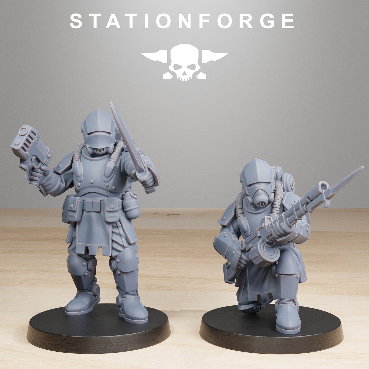 Infanterie de la Garde royale - Station Forge