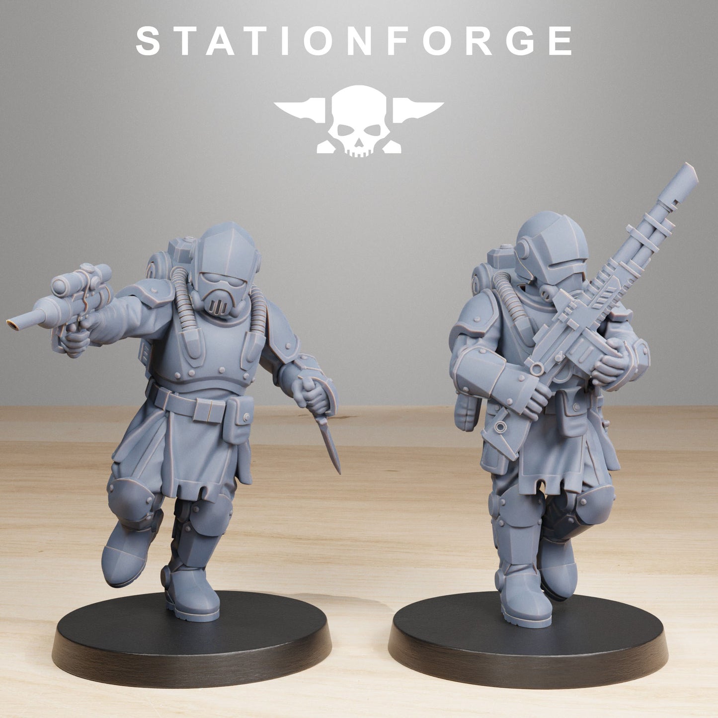 Infanterie de la Garde royale - Station Forge