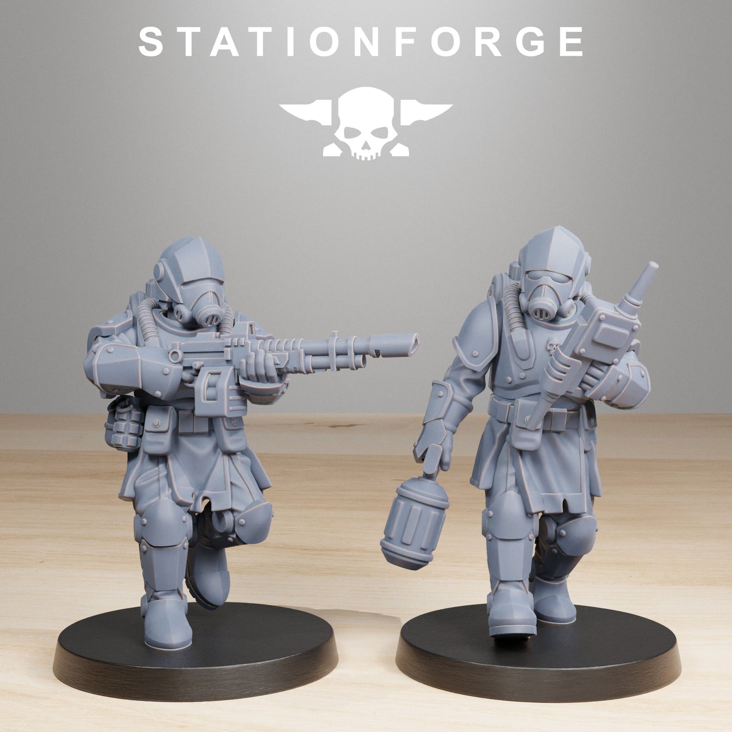 Infanterie de la Garde royale - Station Forge