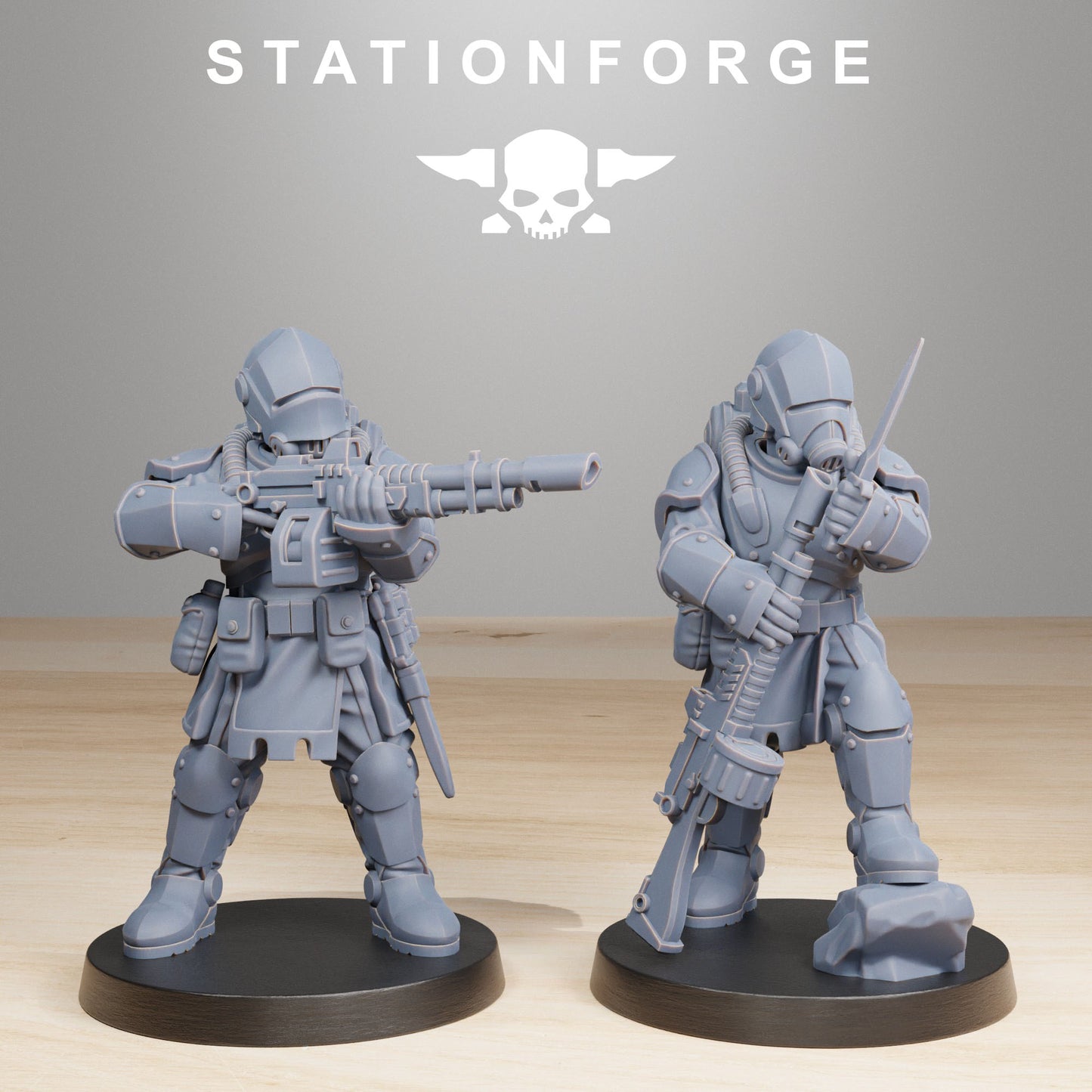 Infanterie de la Garde royale - Station Forge