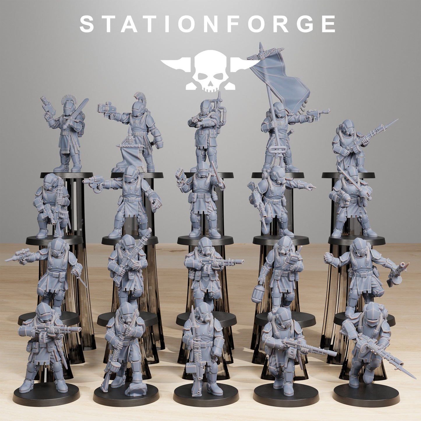 Infanterie de la Garde royale - Station Forge