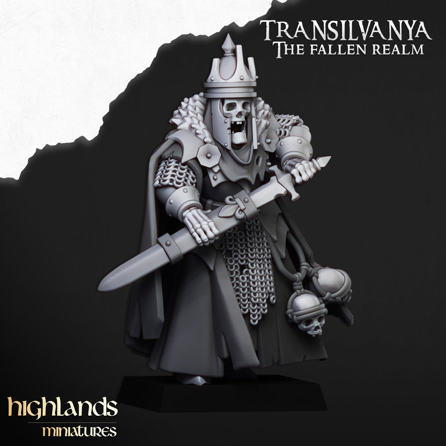 Garde Boyard Squelette - Highlands Miniatures