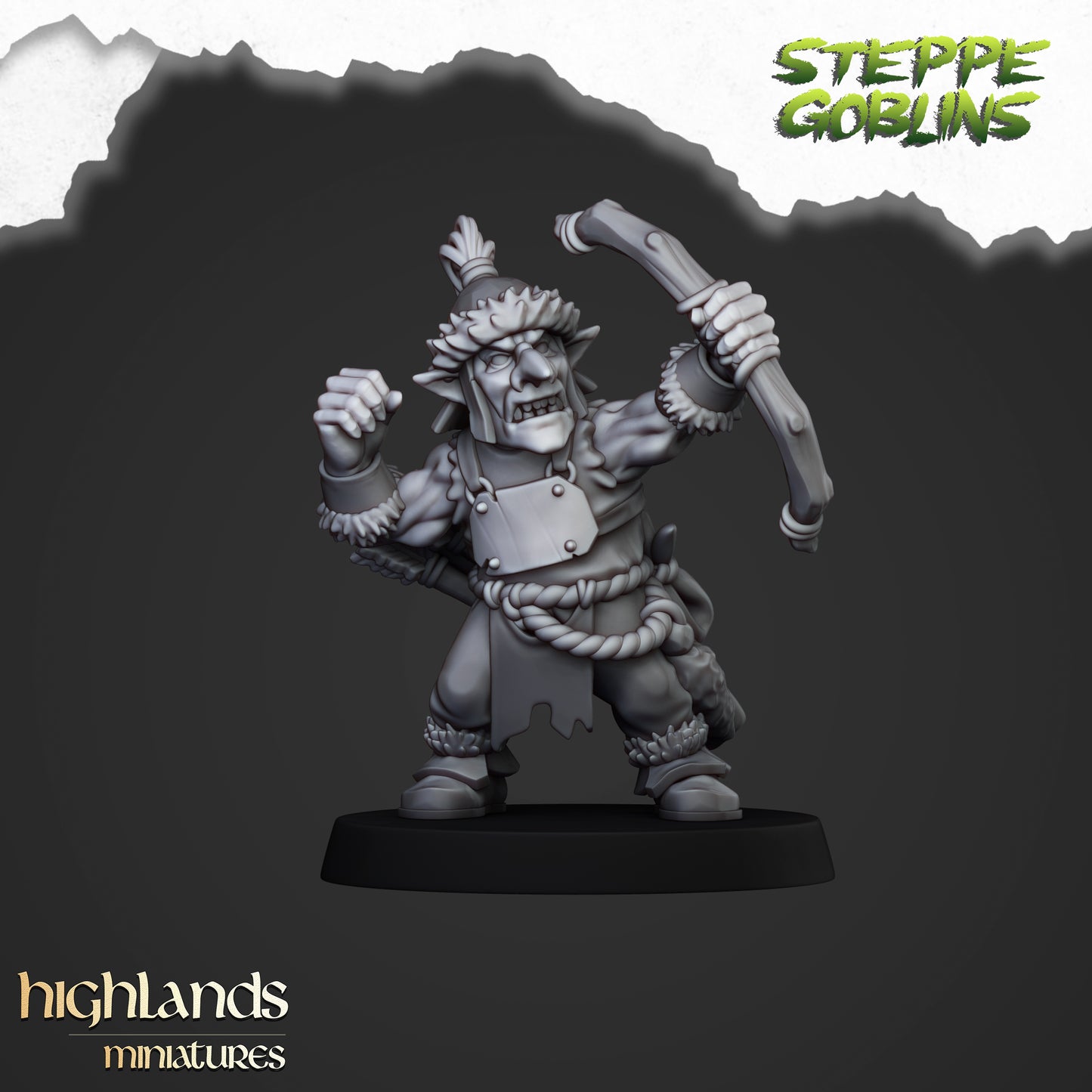 Steppe Goblins Archers - Highlands Miniatures