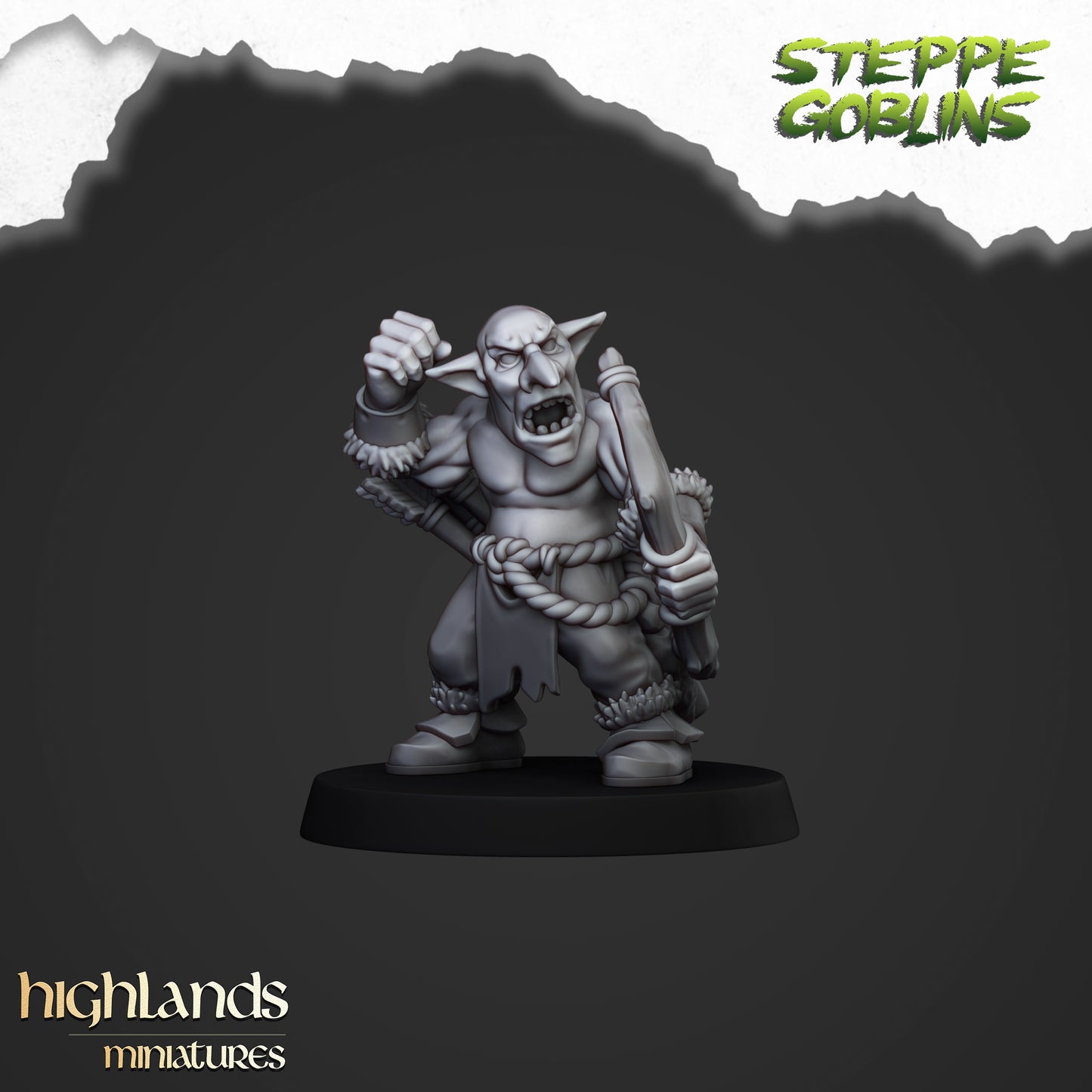 Steppe Goblins Archers - Highlands Miniatures