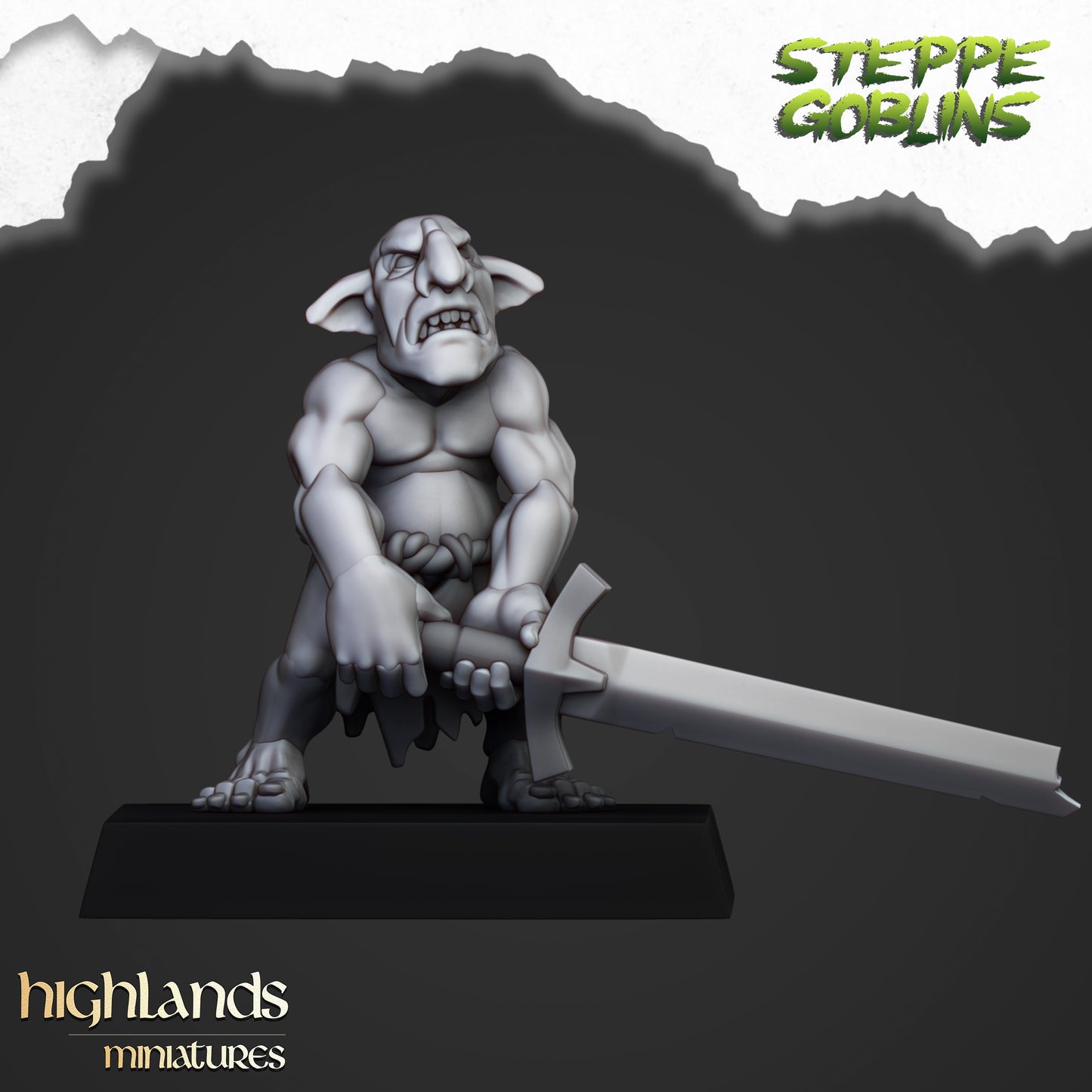 Steppe Goblors - Highlands Miniatures