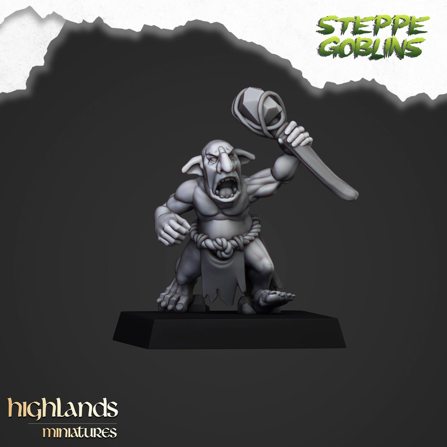 Steppe Goblors - Highlands Miniatures