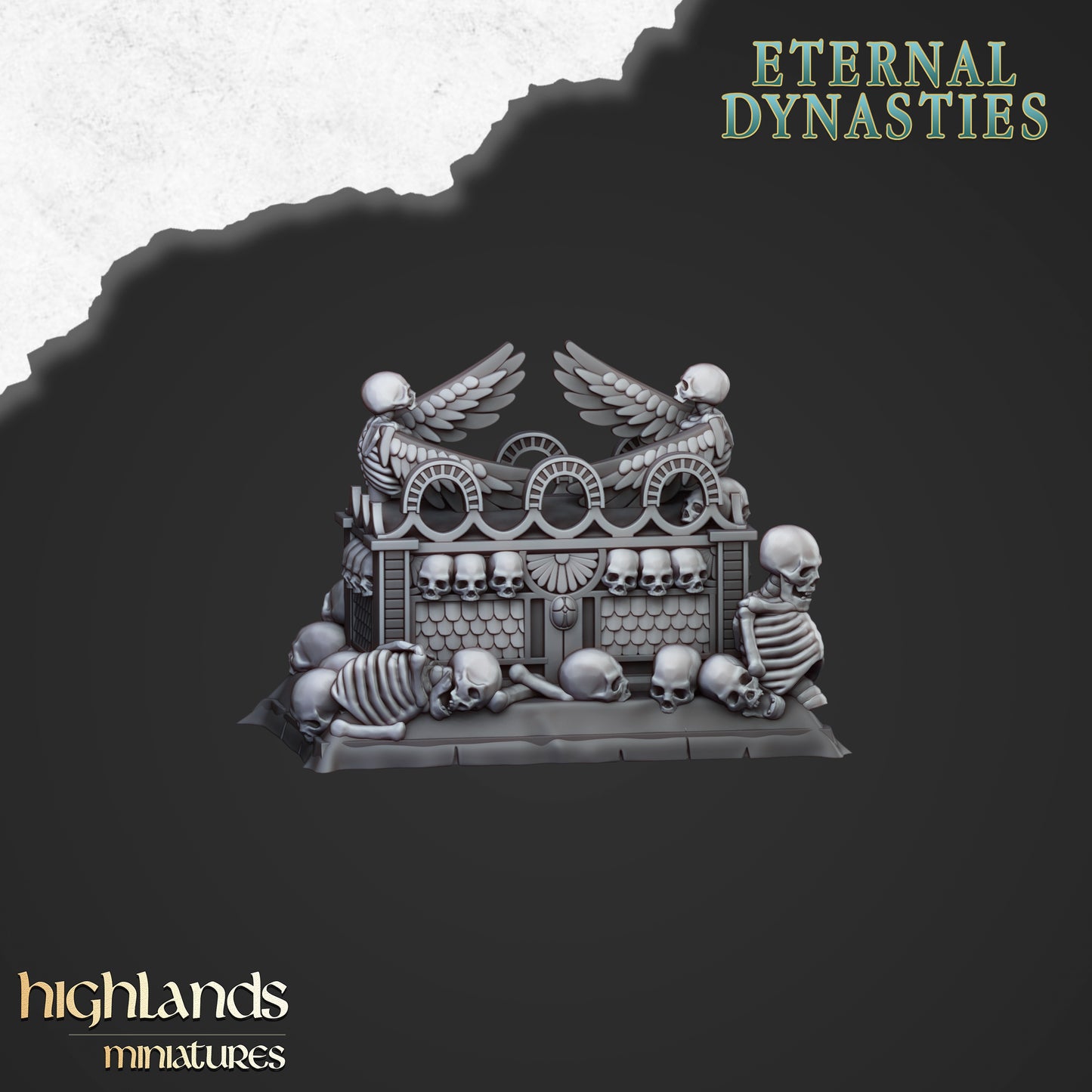 Pharaoh Funeral Ship - Eternal Dynasties - Highlands Miniatures