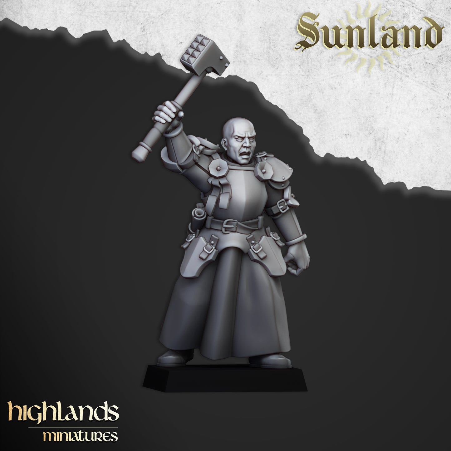 Sonnenland-Altar auf Streitwagen - Highlands Miniatures