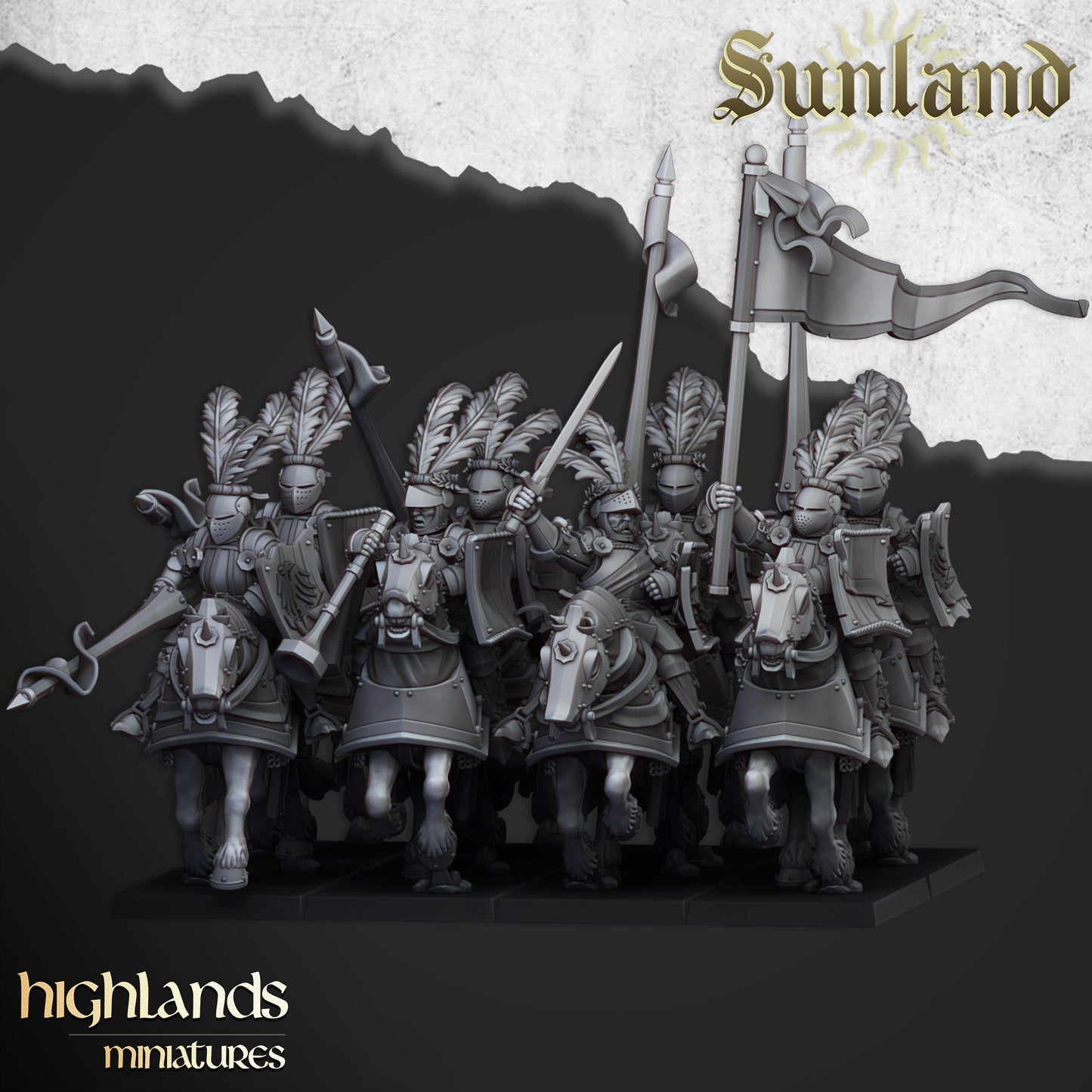 Chevaliers du Pays du Soleil - Miniatures des Highlands