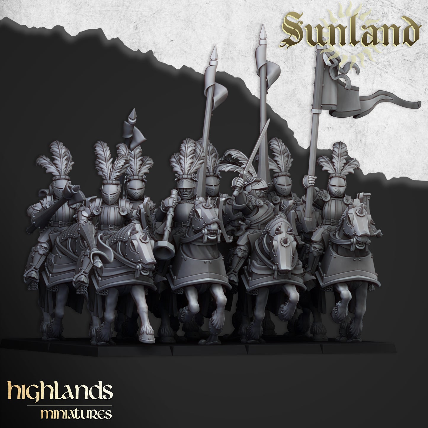 Chevaliers du Pays du Soleil - Miniatures des Highlands