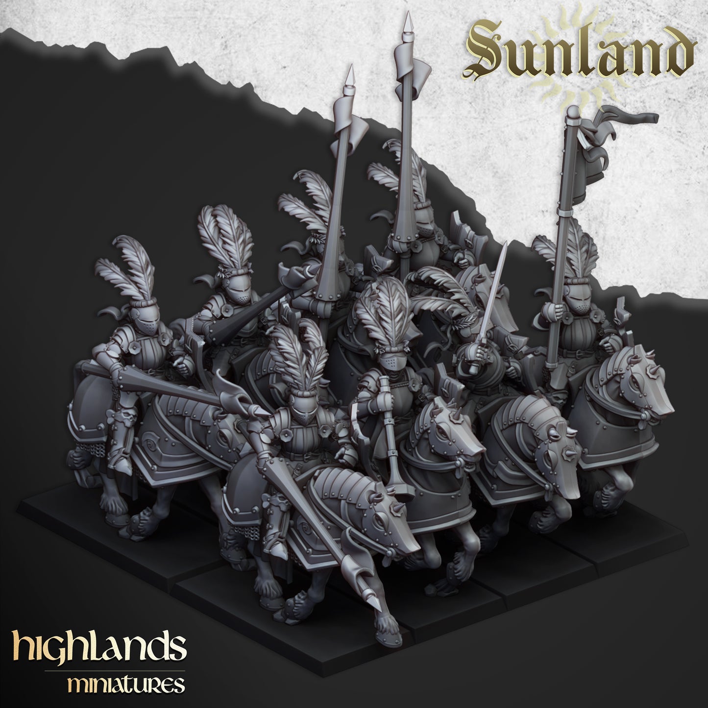 Chevaliers du Pays du Soleil - Miniatures des Highlands