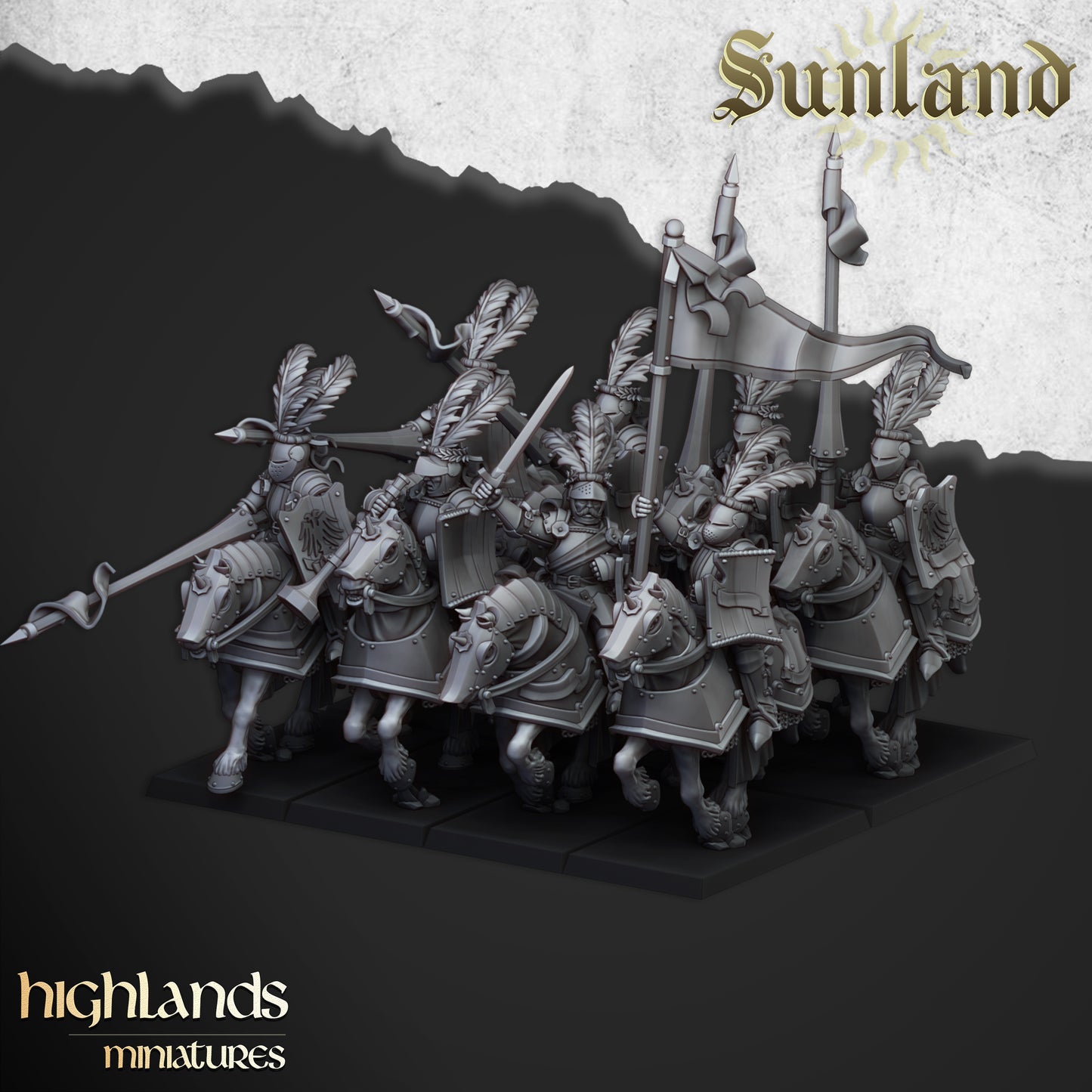 Chevaliers du Pays du Soleil - Miniatures des Highlands